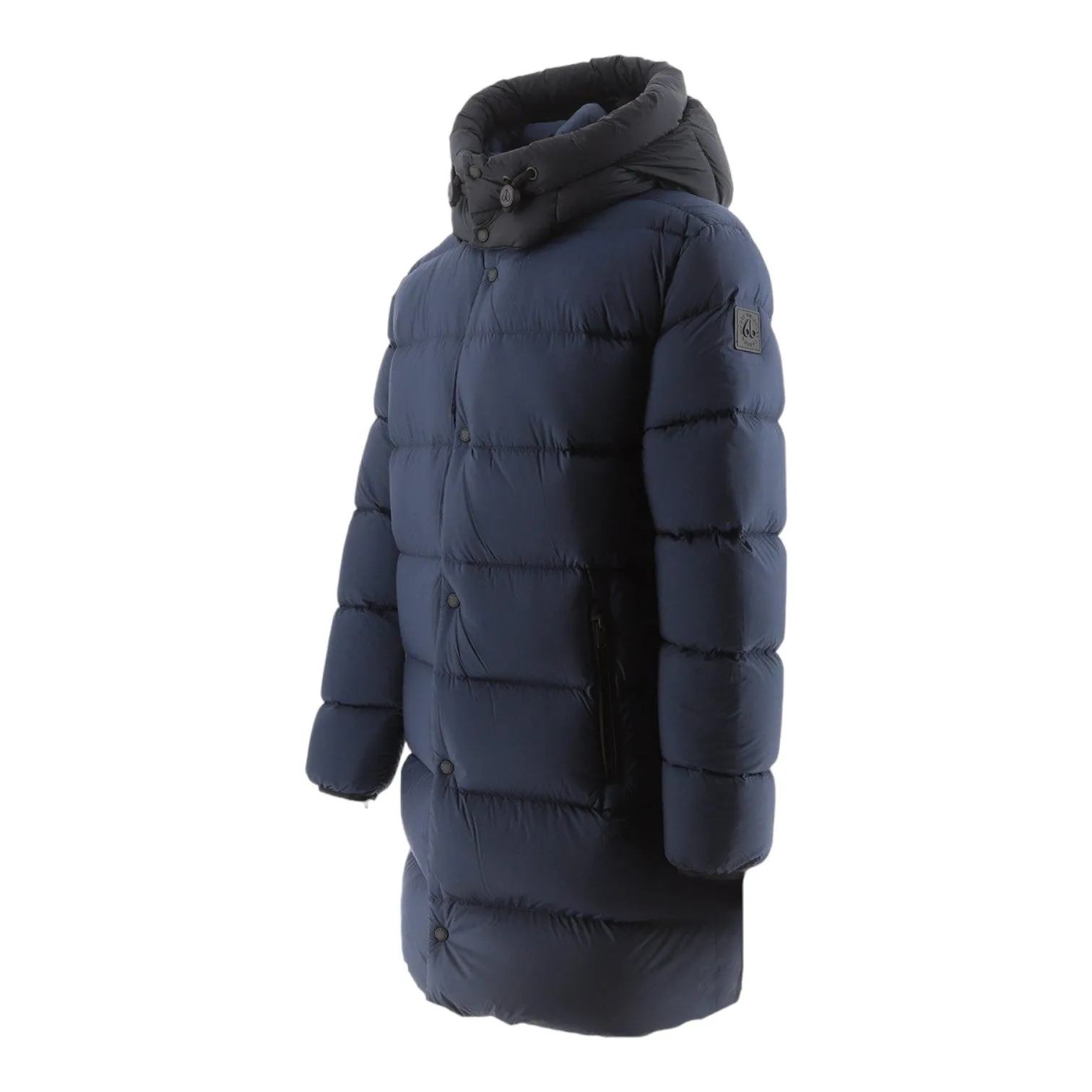 Moose Knuckle Flightweight Nostrand Down Parka Jacket Dark Sapphire