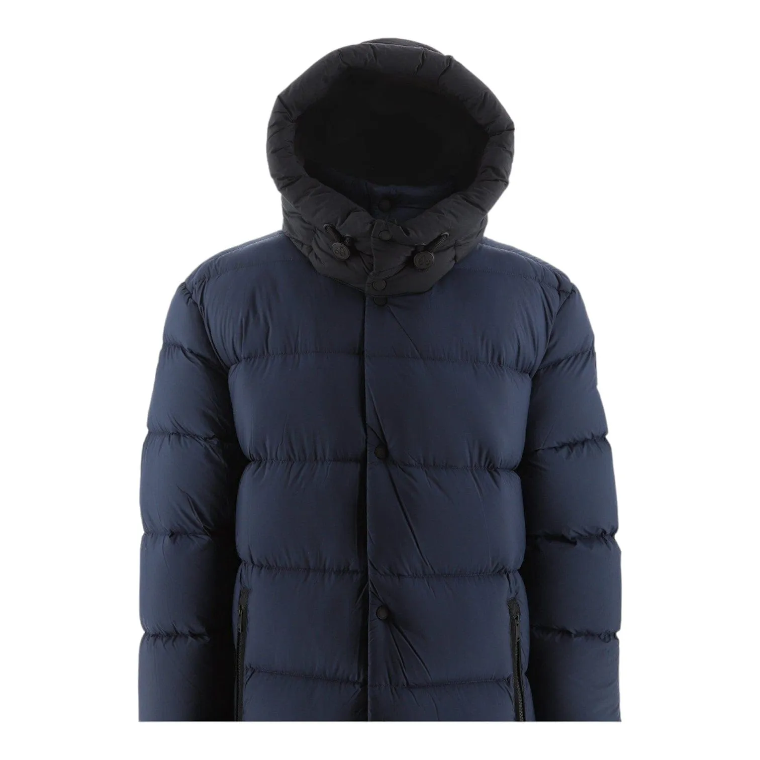 Moose Knuckle Flightweight Nostrand Down Parka Jacket Dark Sapphire