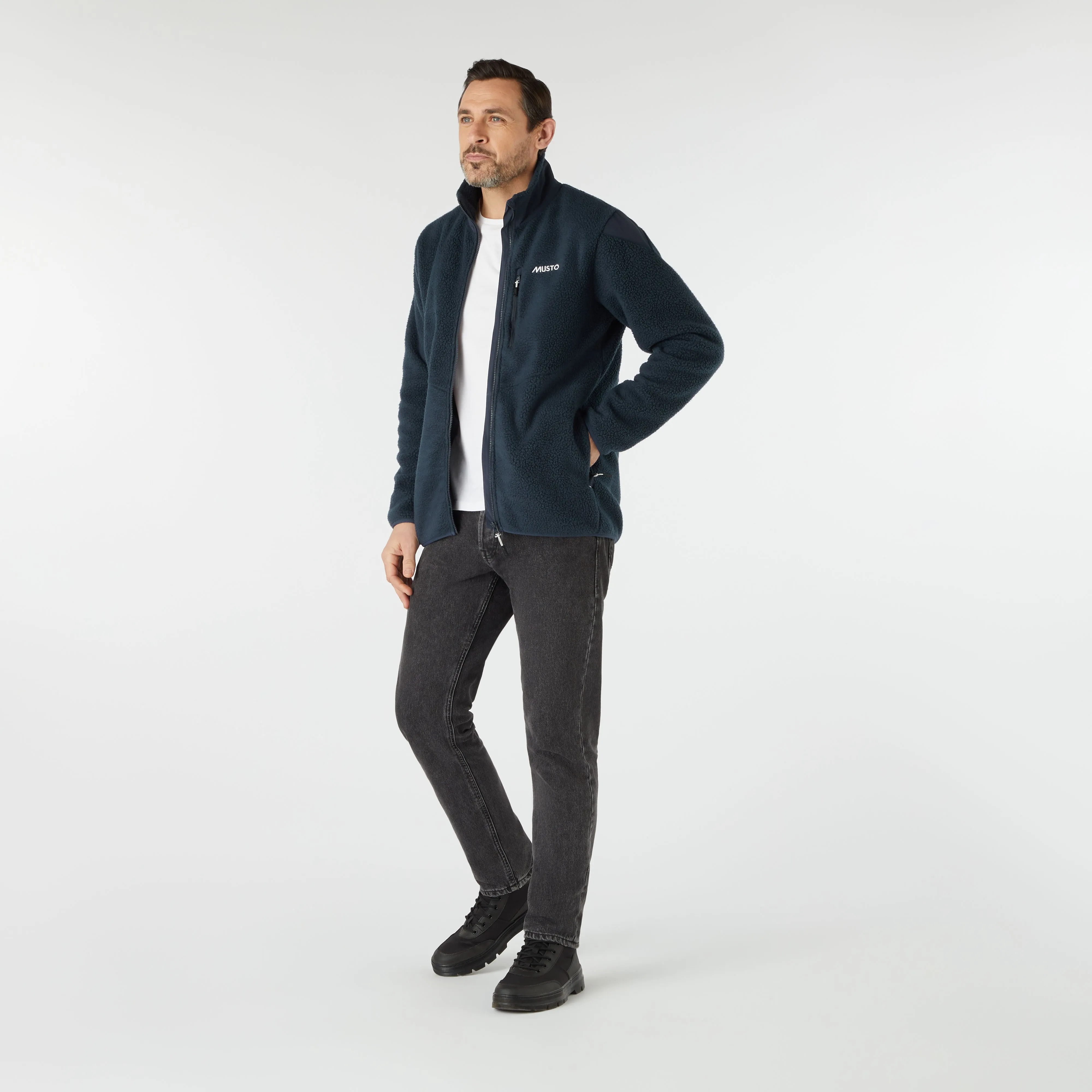 Musto Nautic Full Zip Pile Fleece Jacket