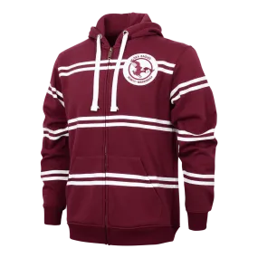 NRL Retro Zip Hoodie - Manly Sea Eagles - Full Zip - Fleece - Jacket