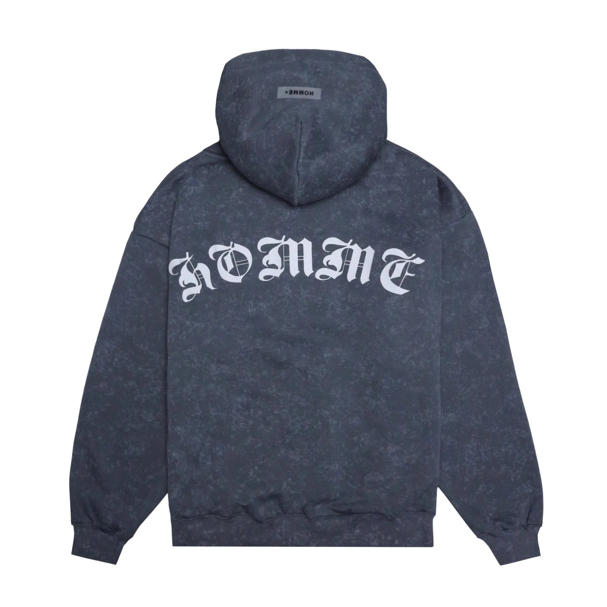 Old English Acid Wash Hoodie