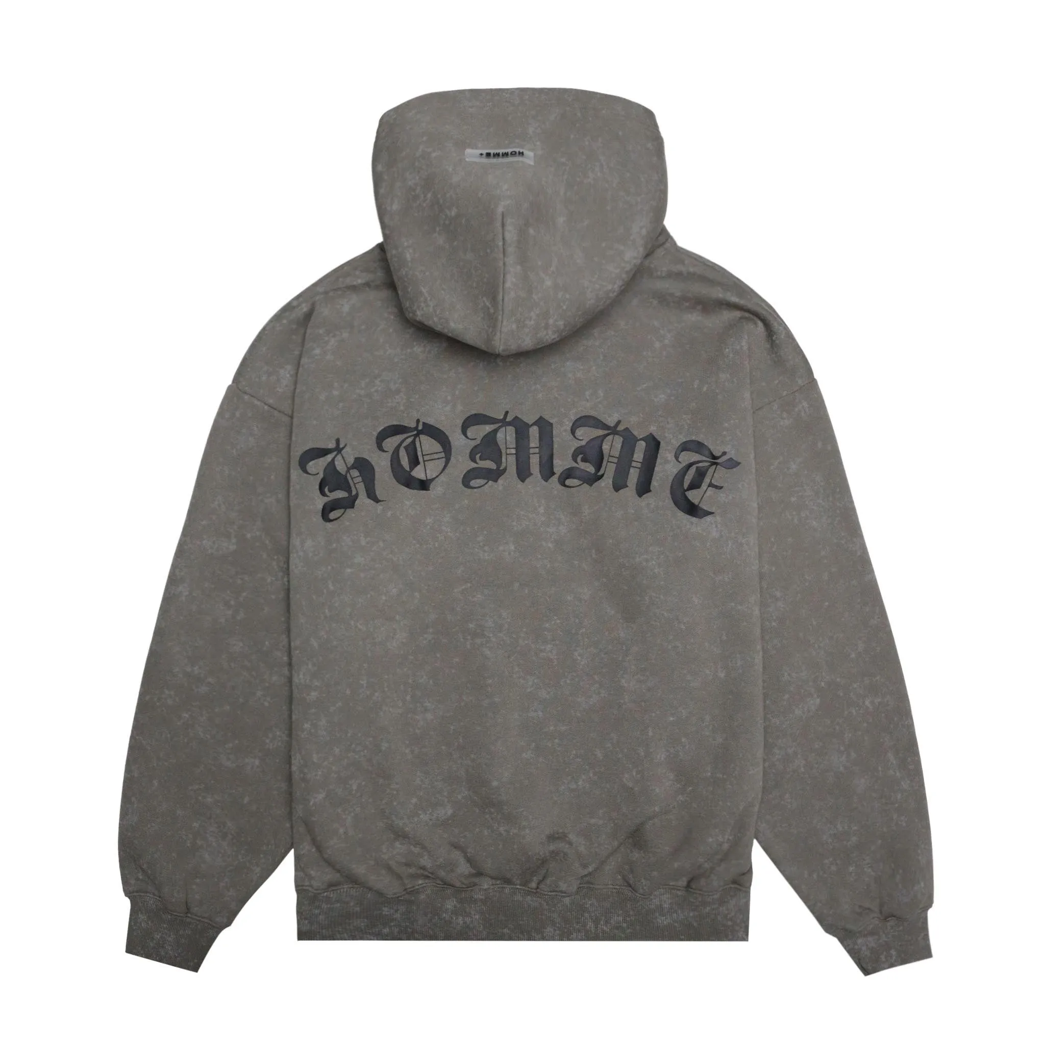 Old English Acid Wash Hoodie