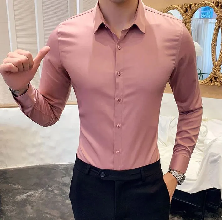 Old Money Premium Light Pink Shirt by Italian Vega®