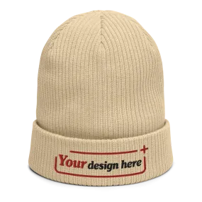 Organic Ribbed Beanie | Beechfield B50