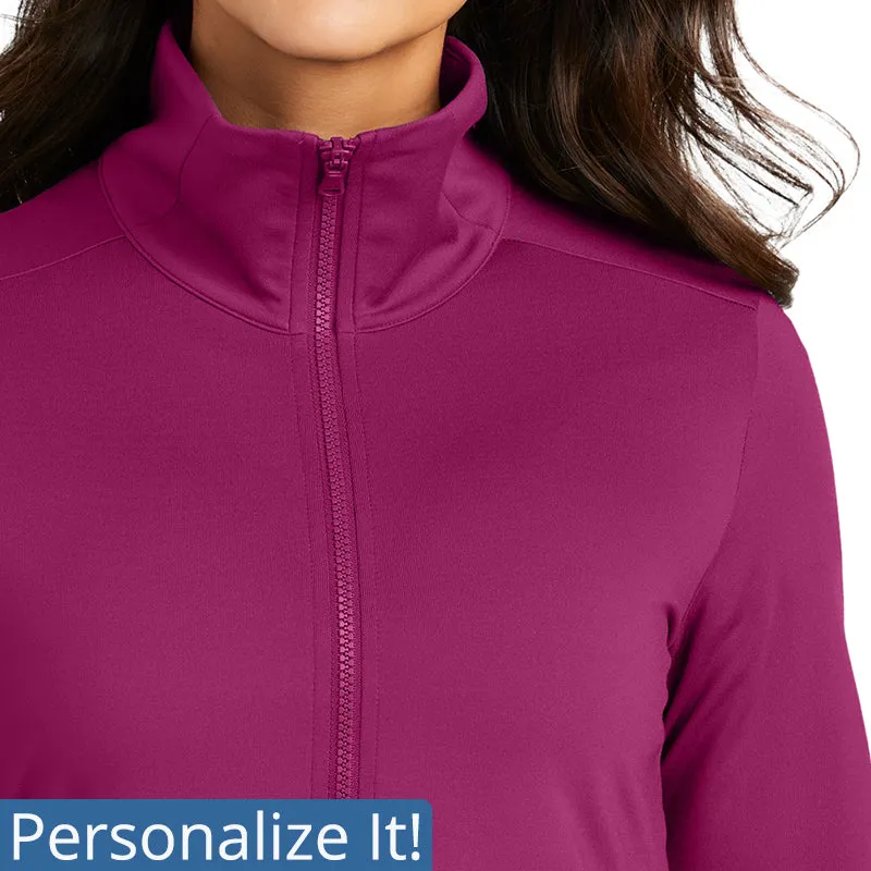 OVERSTOCK | LK595 | Port Authority® Ladies Accord Stretch Healthcare Full-Zip