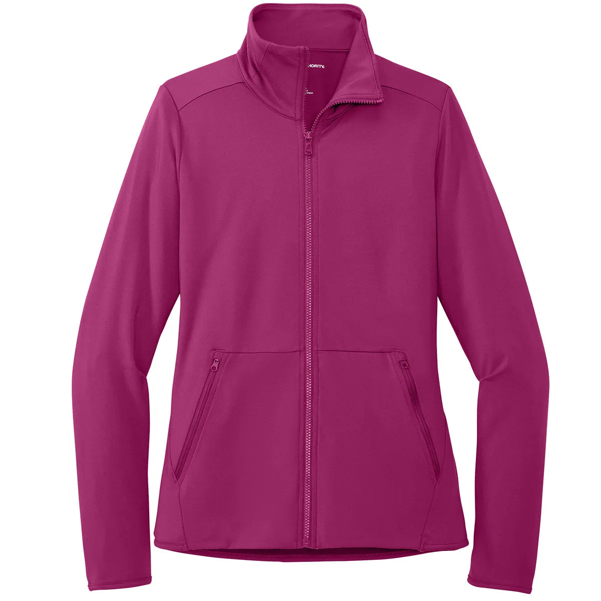 OVERSTOCK | LK595 | Port Authority® Ladies Accord Stretch Healthcare Full-Zip