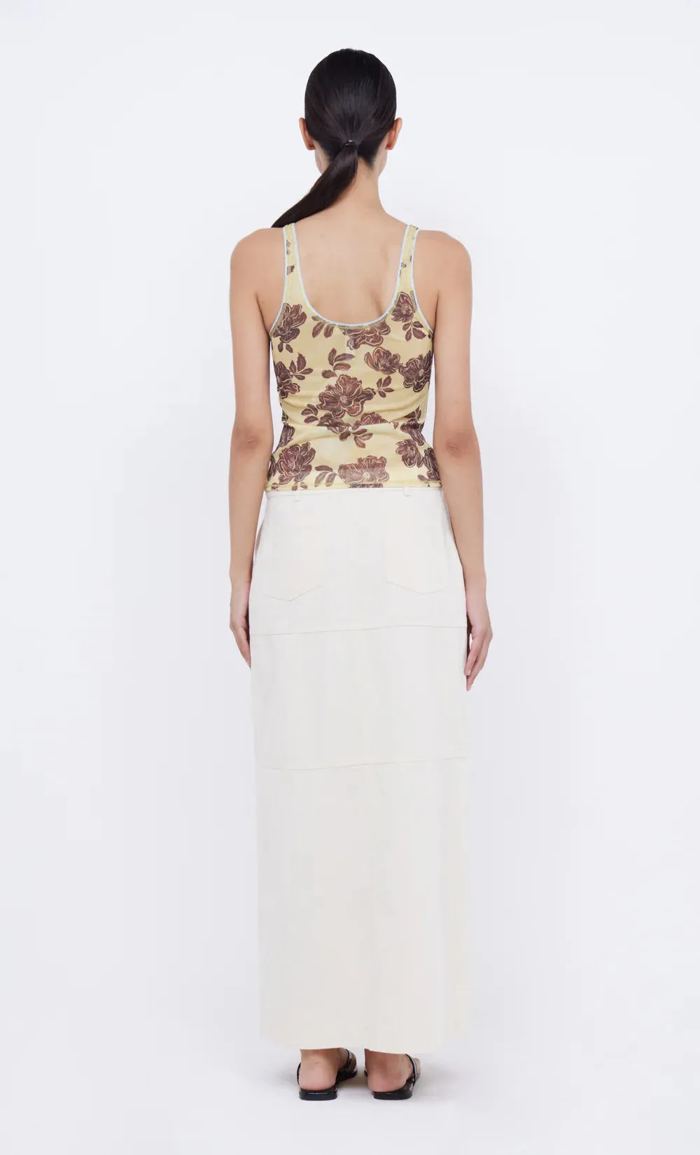 Phoenix Maxi Skirt - Cream