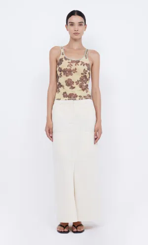 Phoenix Maxi Skirt - Cream