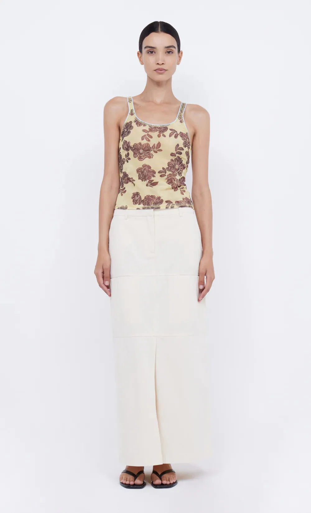 Phoenix Maxi Skirt - Cream