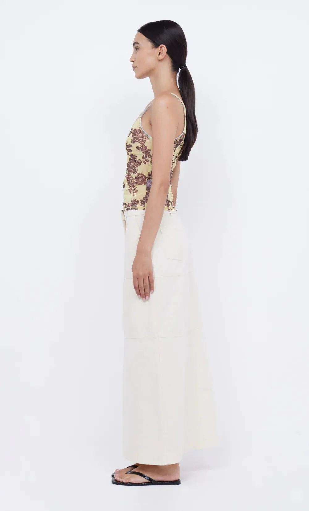 Phoenix Maxi Skirt - Cream