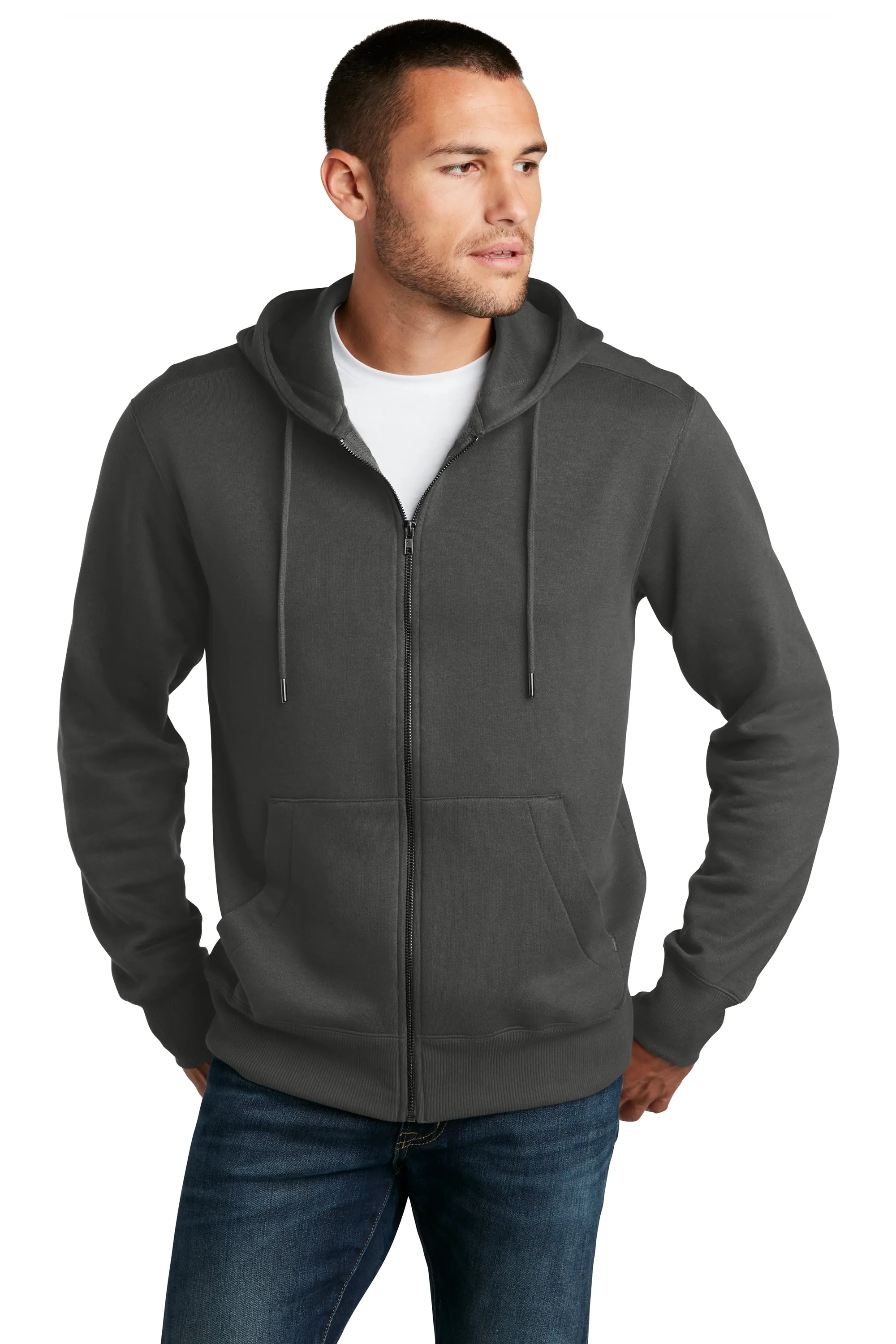 Plain All Seasons Full-Zip Hoodie Adult