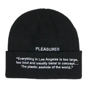 PLASTIC BEANIE