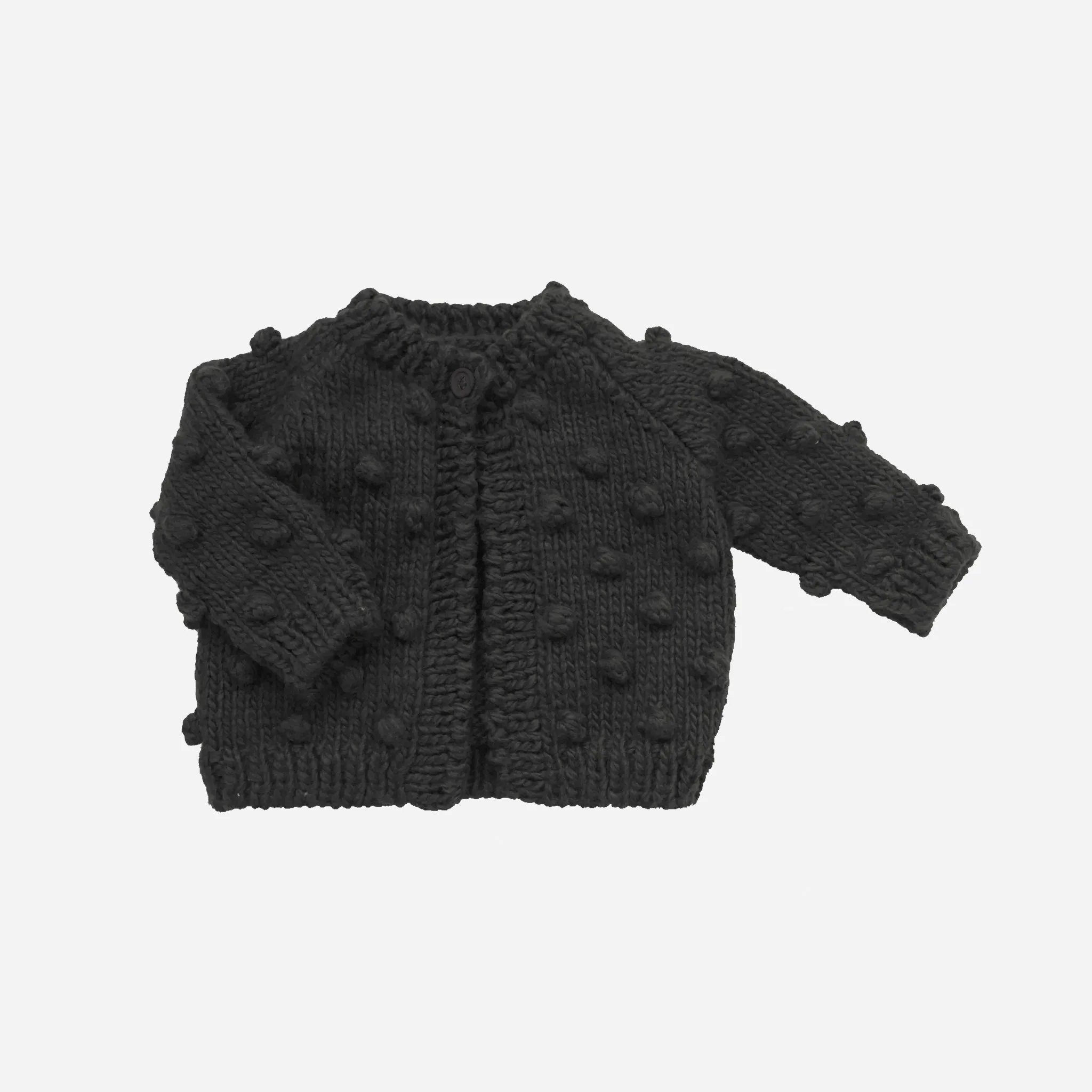 Popcorn Cardigan, Black