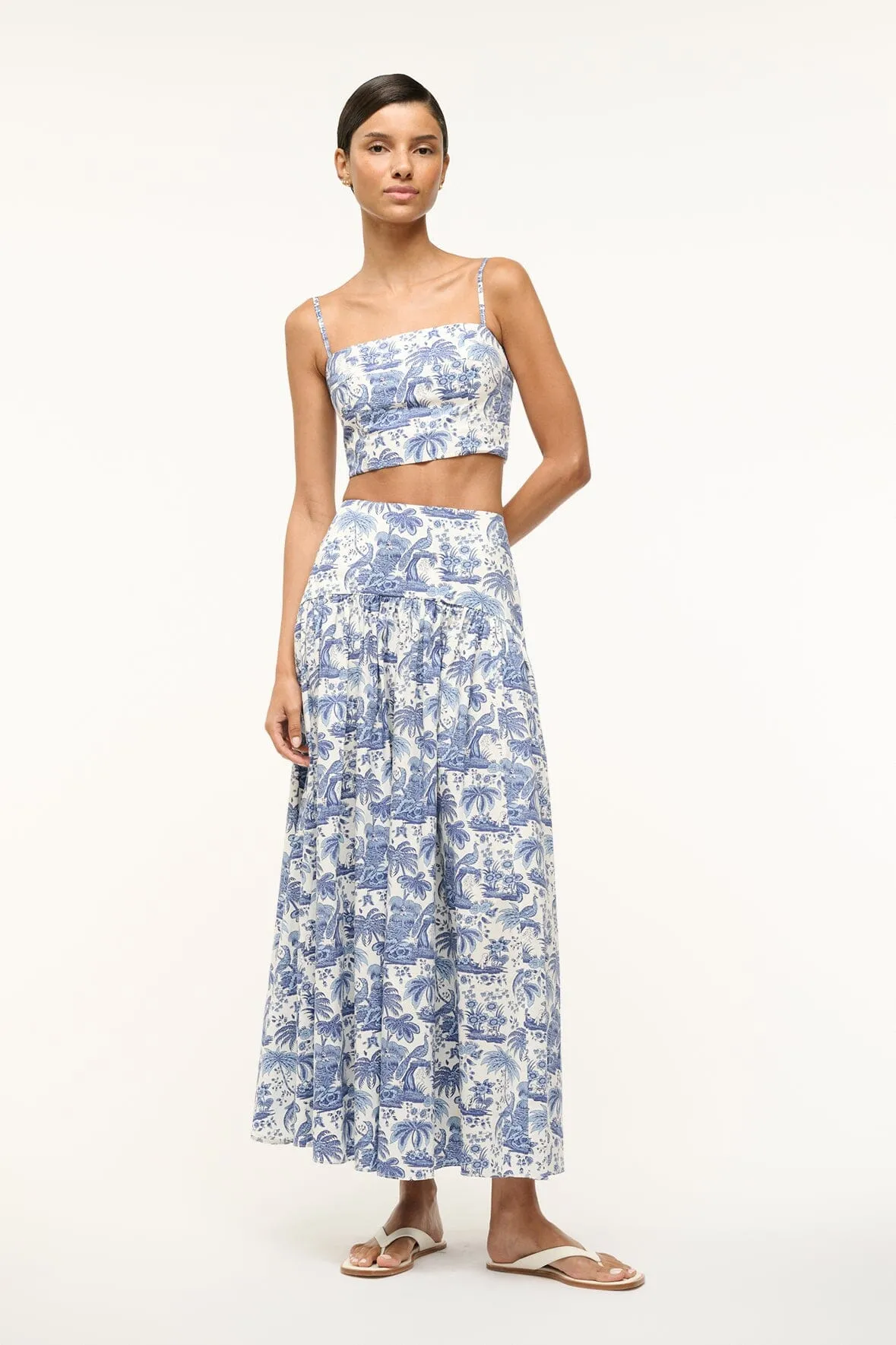 PROCIDA SKIRT | BLUE TOILE