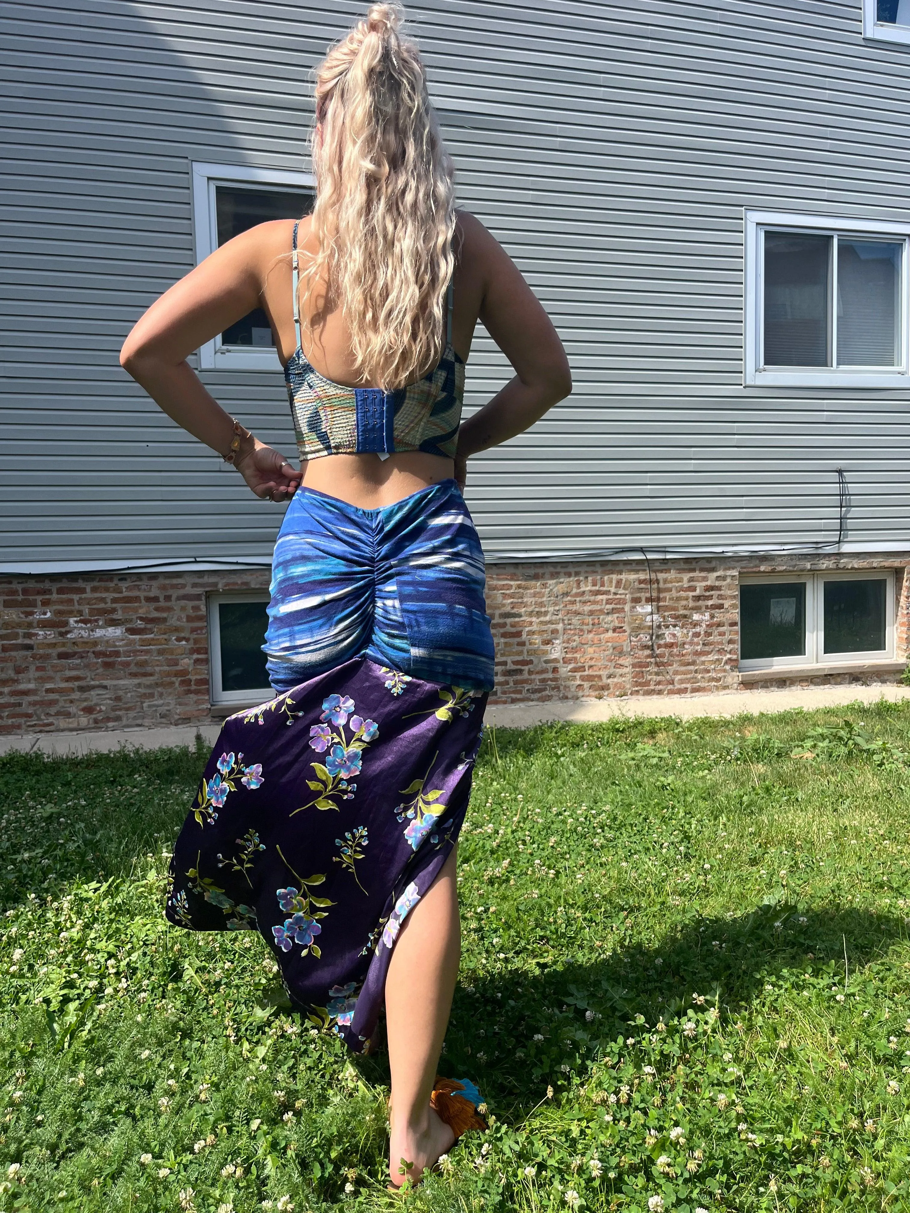 Reclaimed Mind Stands Still Maxi Skirt