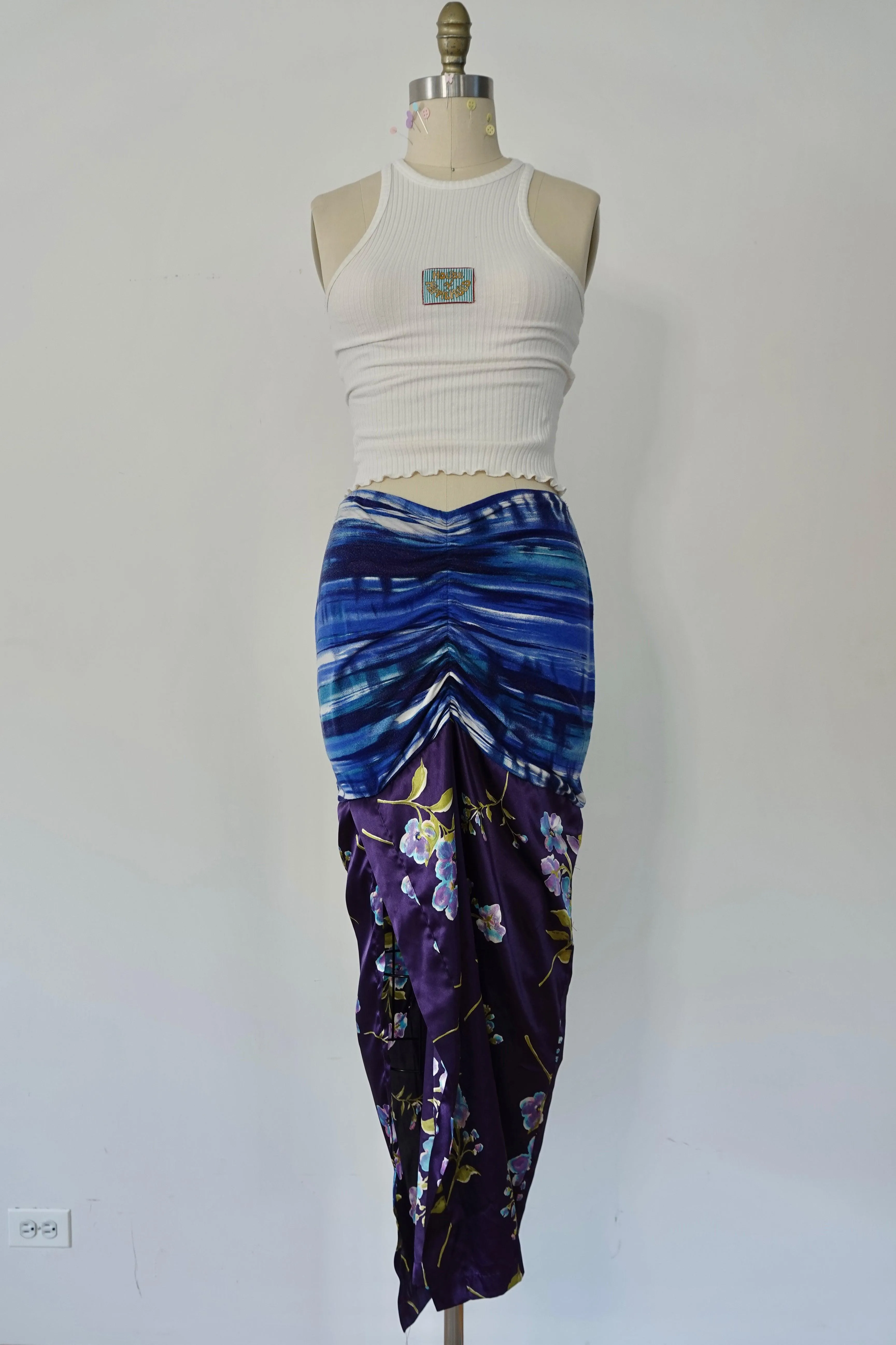 Reclaimed Mind Stands Still Maxi Skirt