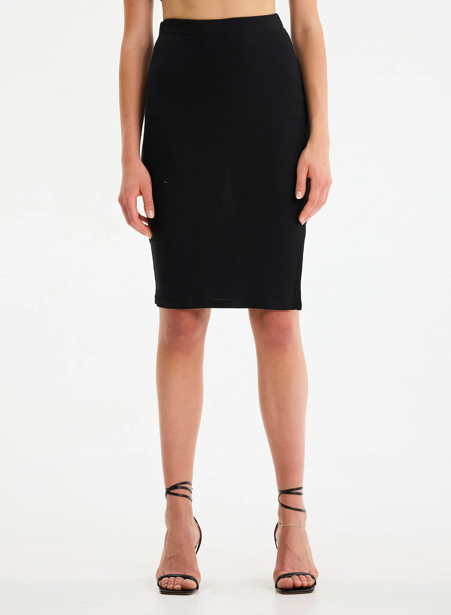 RIVA - High Waist Midi Skirt