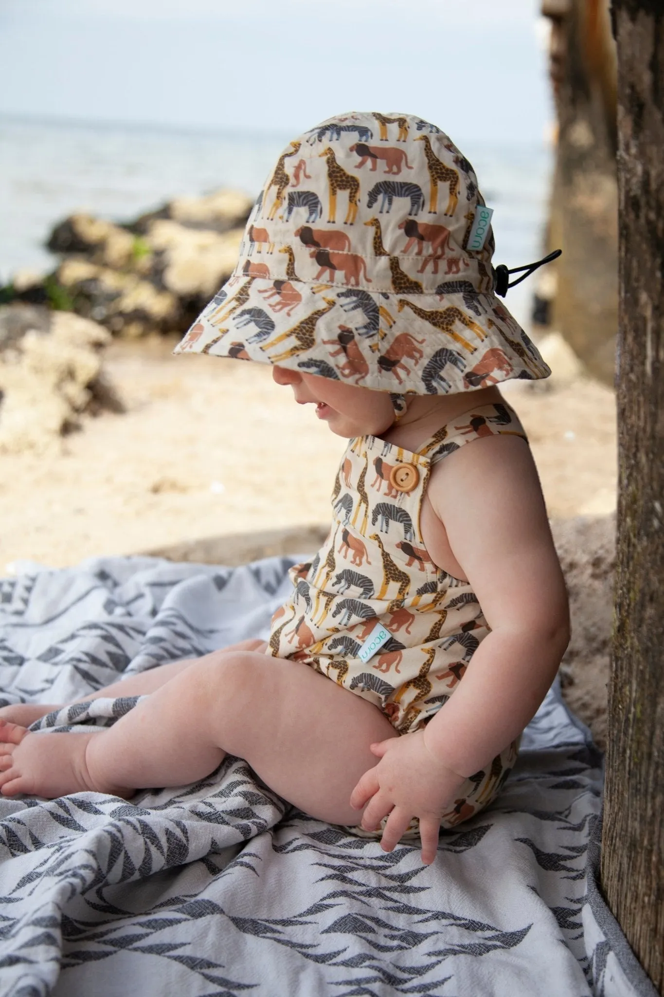 Safari Baby Romper