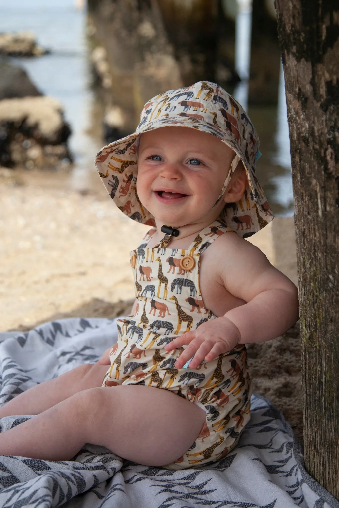 Safari Baby Romper