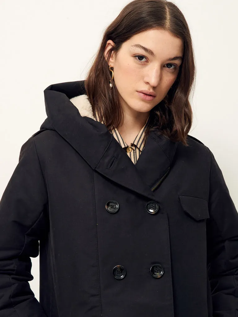 Sessun Sandison Parka in Black