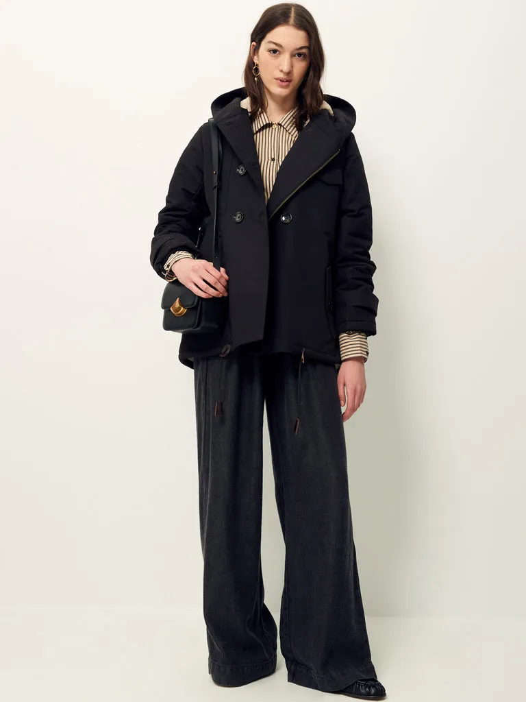 Sessun Sandison Parka in Black