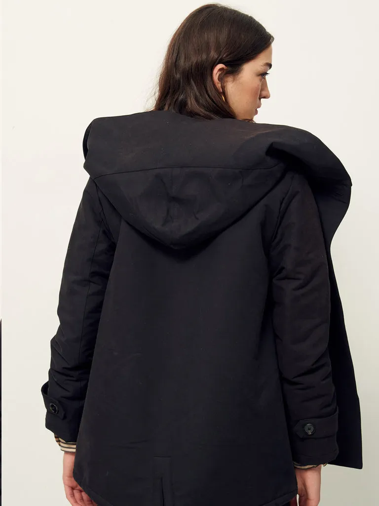 Sessun Sandison Parka in Black