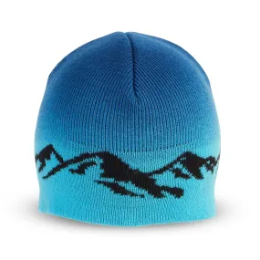 Ski Boot Blue Knit Hat