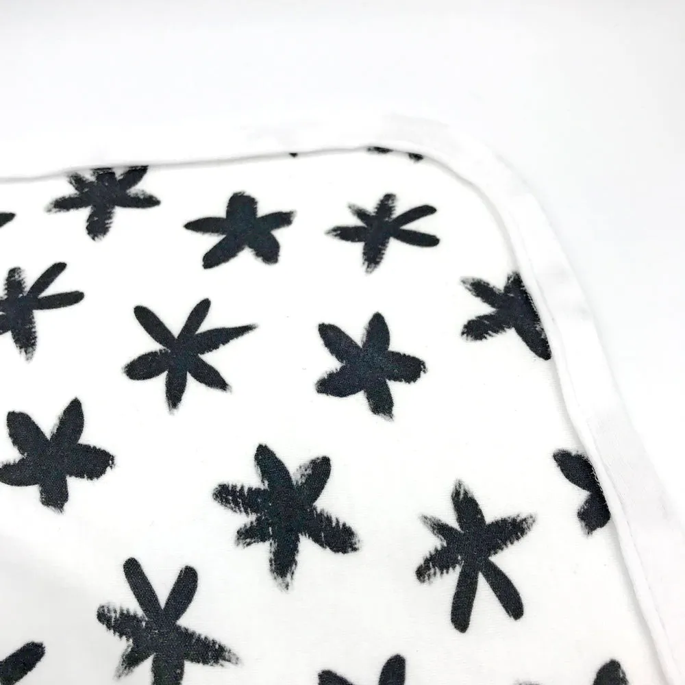 Starry Eyed Baby Receiving Blanket - Organic Cotton