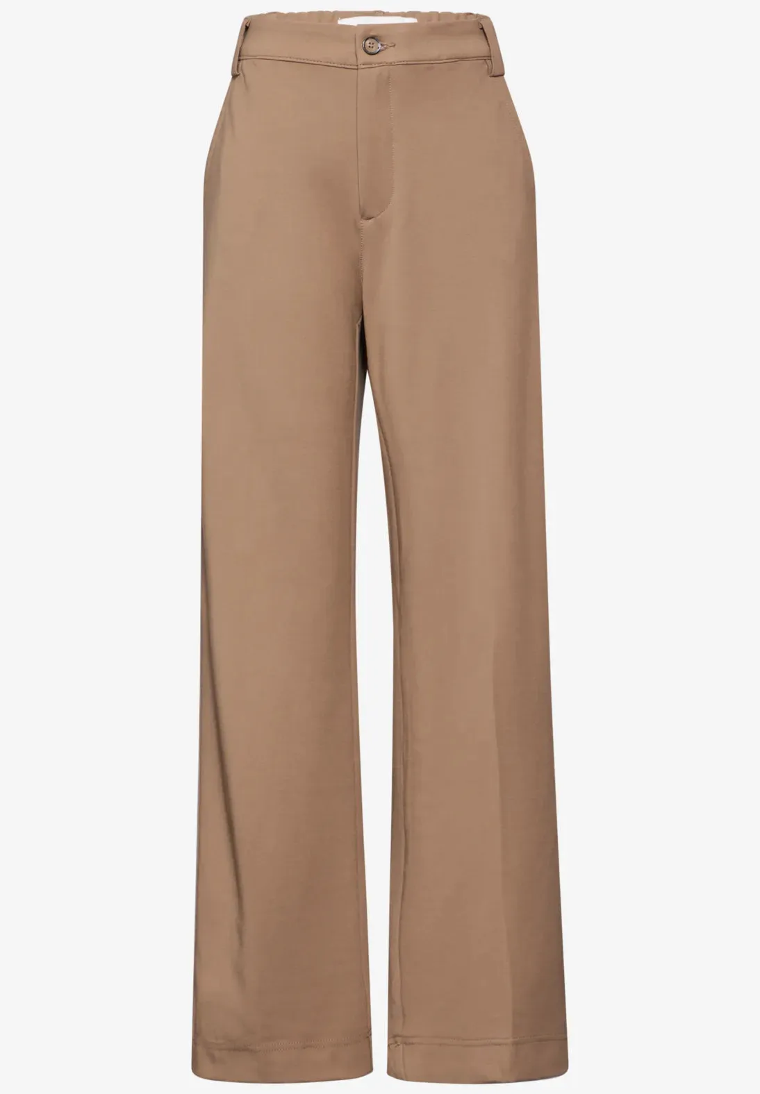 Street One Ponte 32" straight leg trousers in Mocha  378197 32