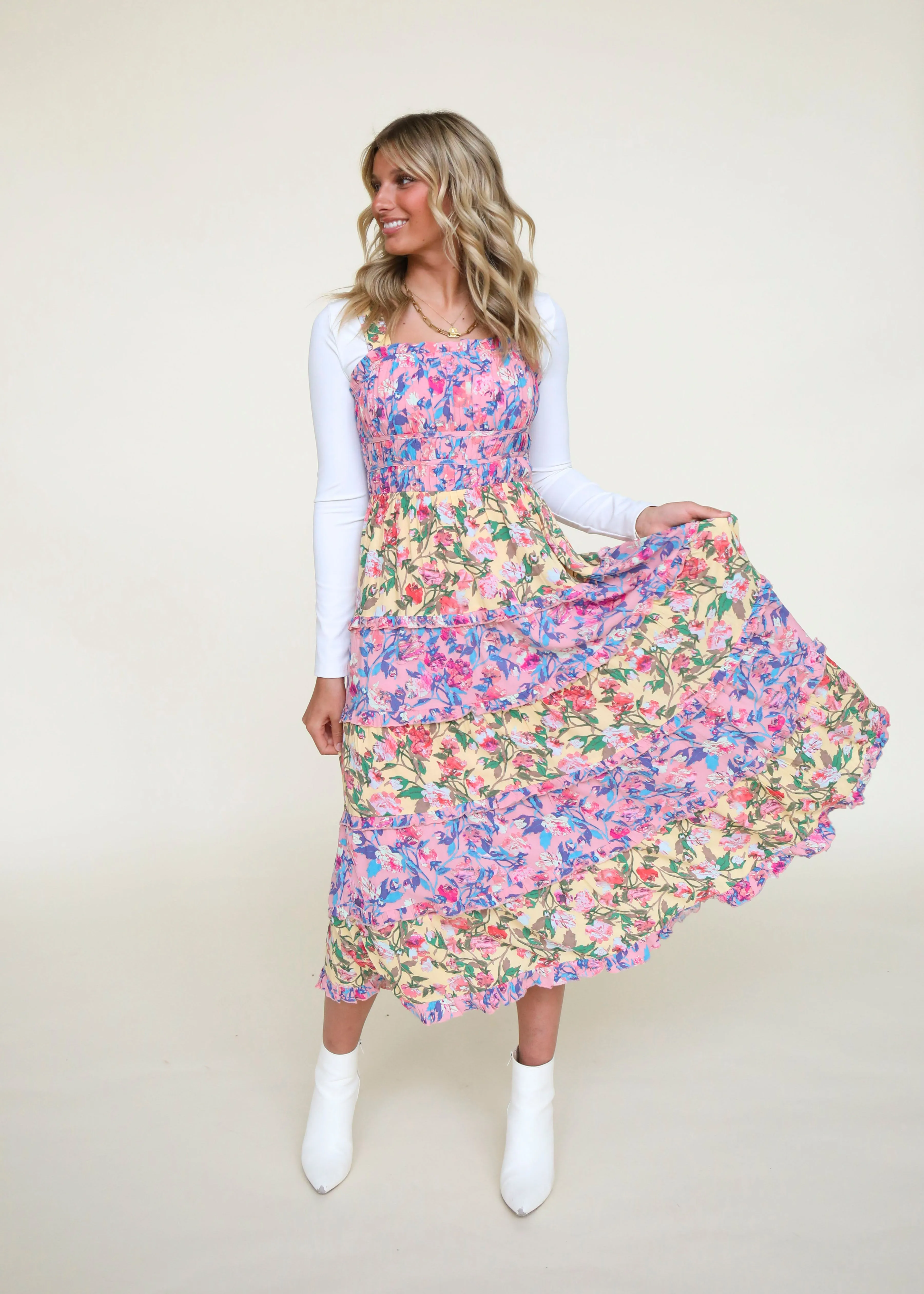 Summer Garden Maxi Dress