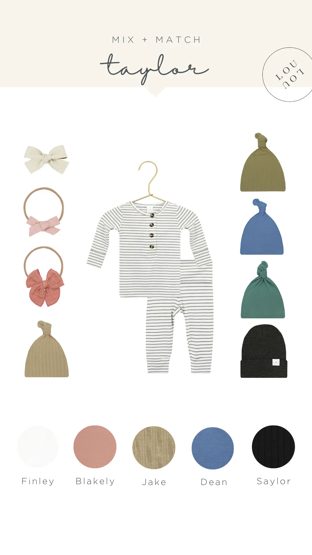 Taylor Newborn Headband Bundle