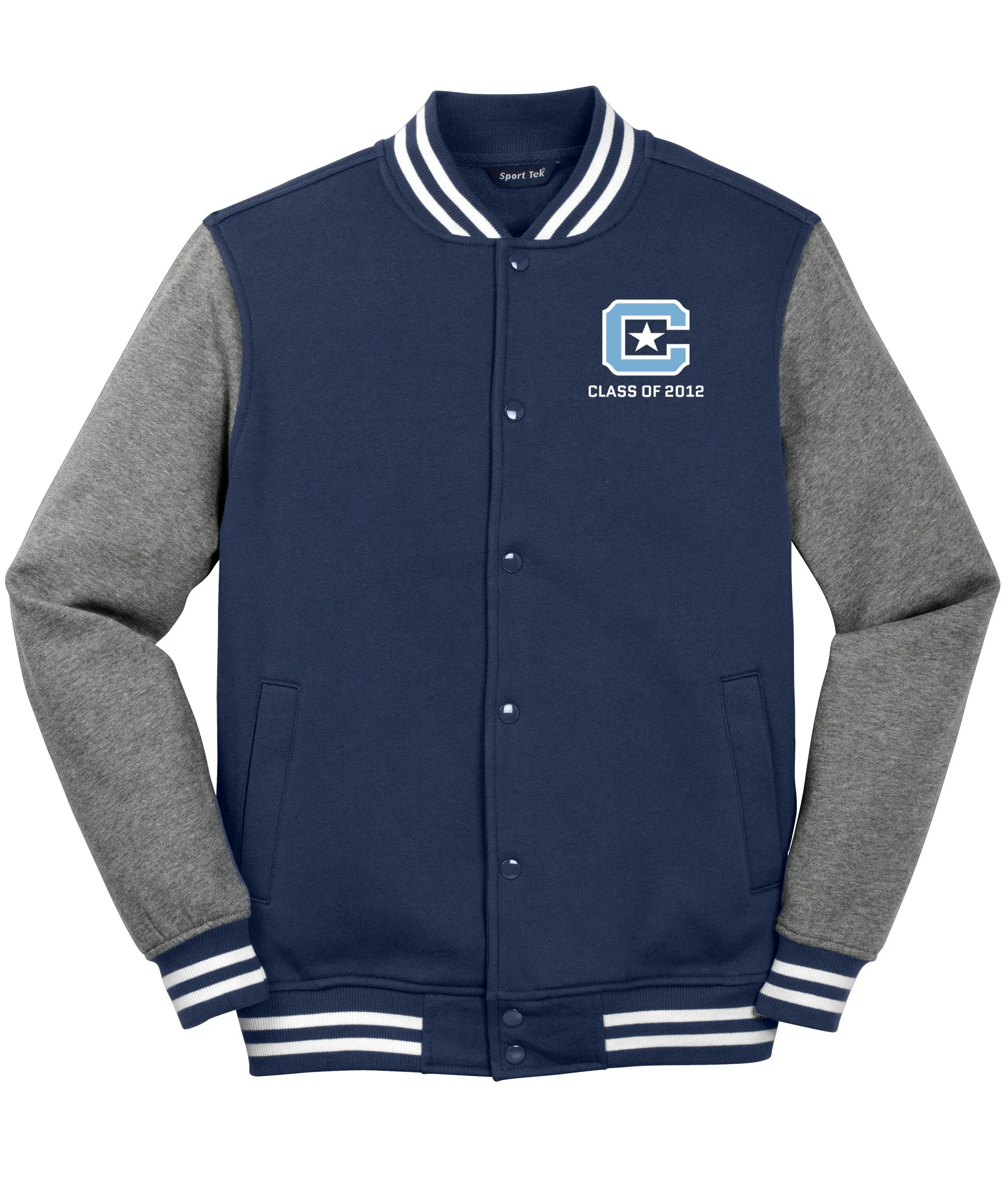 The Citadel C Class of 2012 Fleece Letterman Jacket