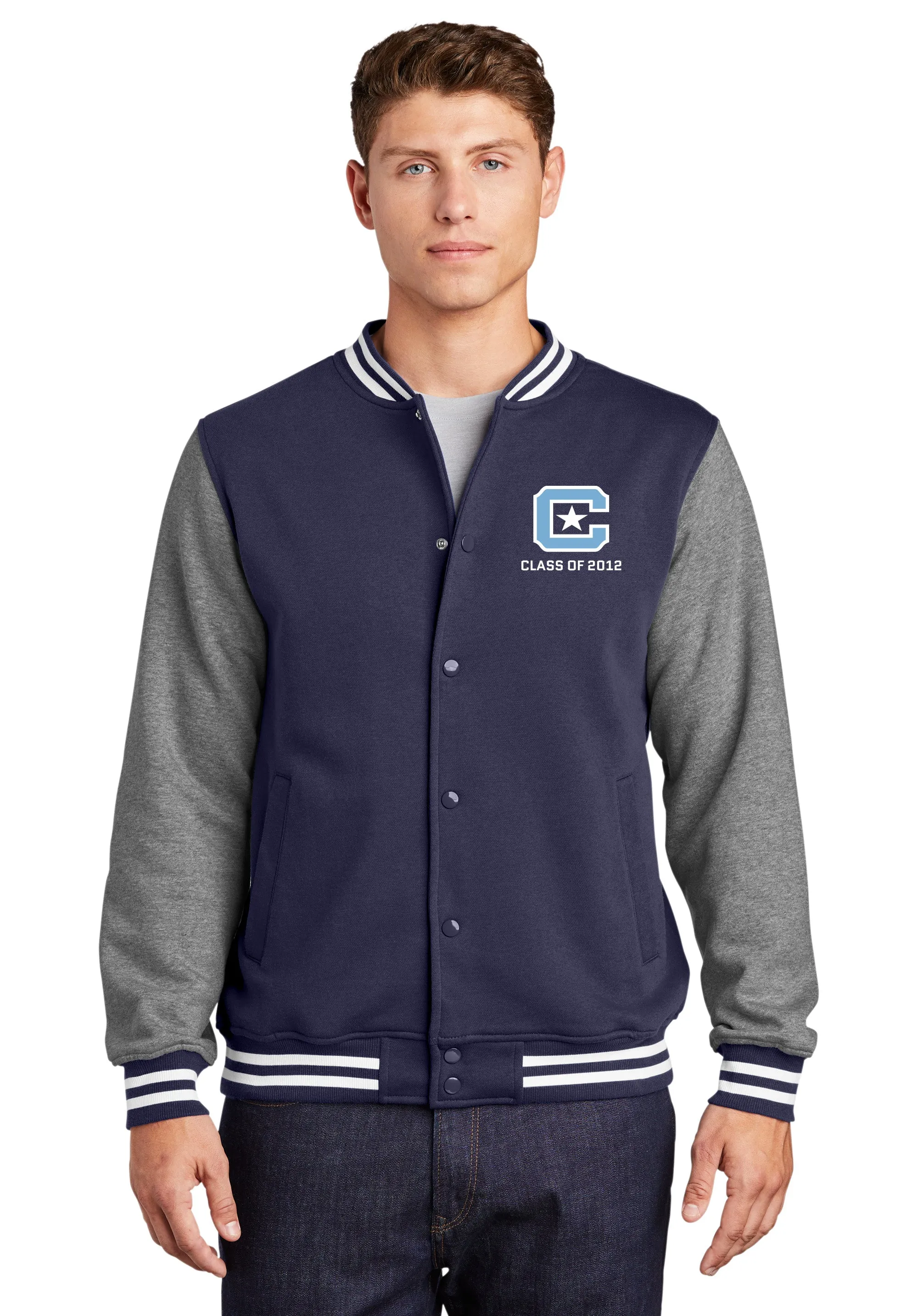 The Citadel C Class of 2012 Fleece Letterman Jacket