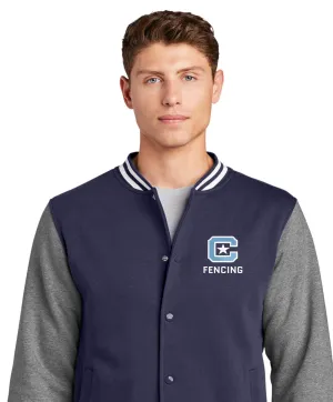 The Citadel C, Club Sports - Fencing, Fleece Letterman Jacket