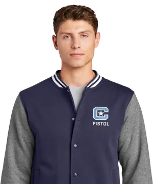 The Citadel C, Club Sports - Pistol, Fleece Letterman Jacket