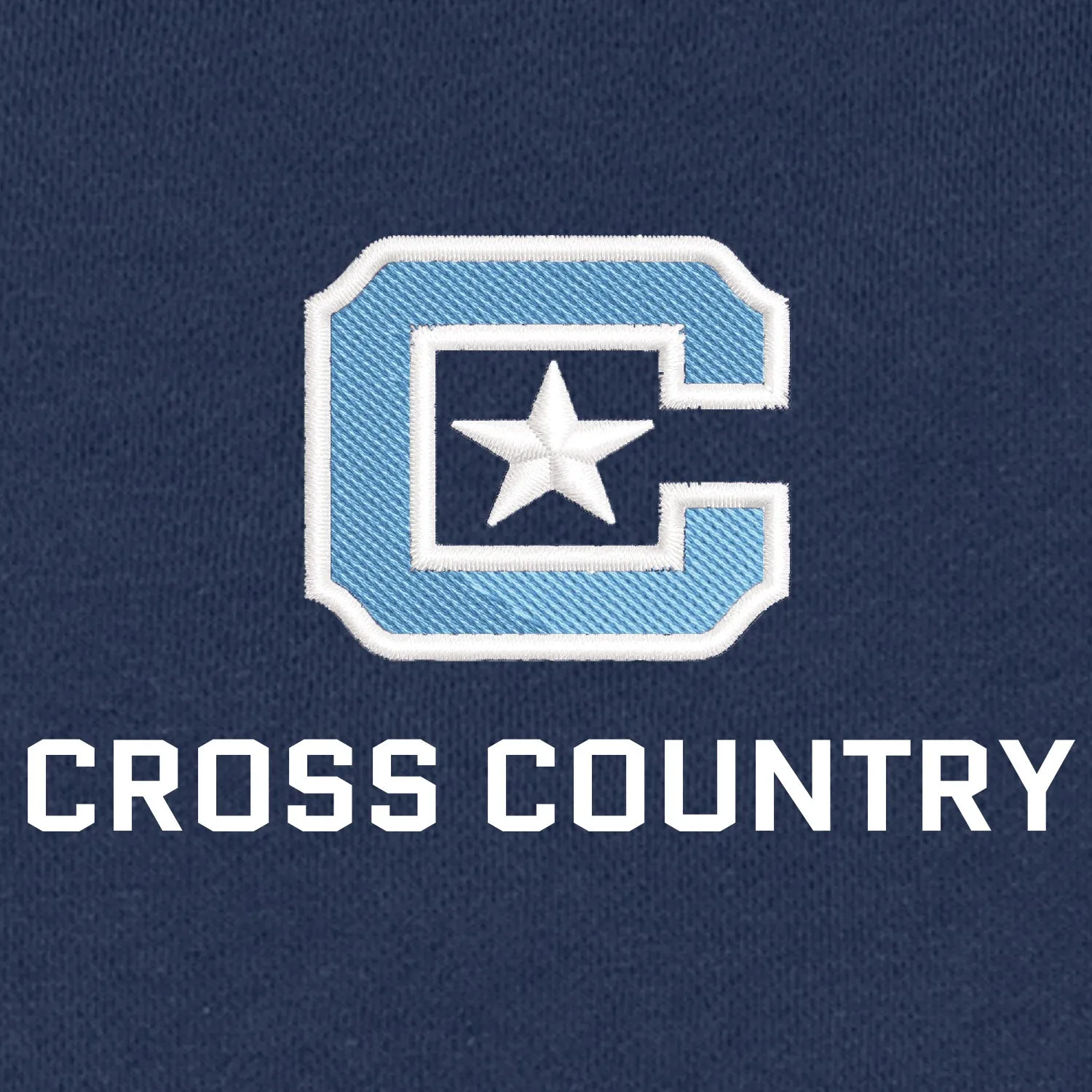 The Citadel C, Sports - Cross Country, Fleece Letterman Jacket