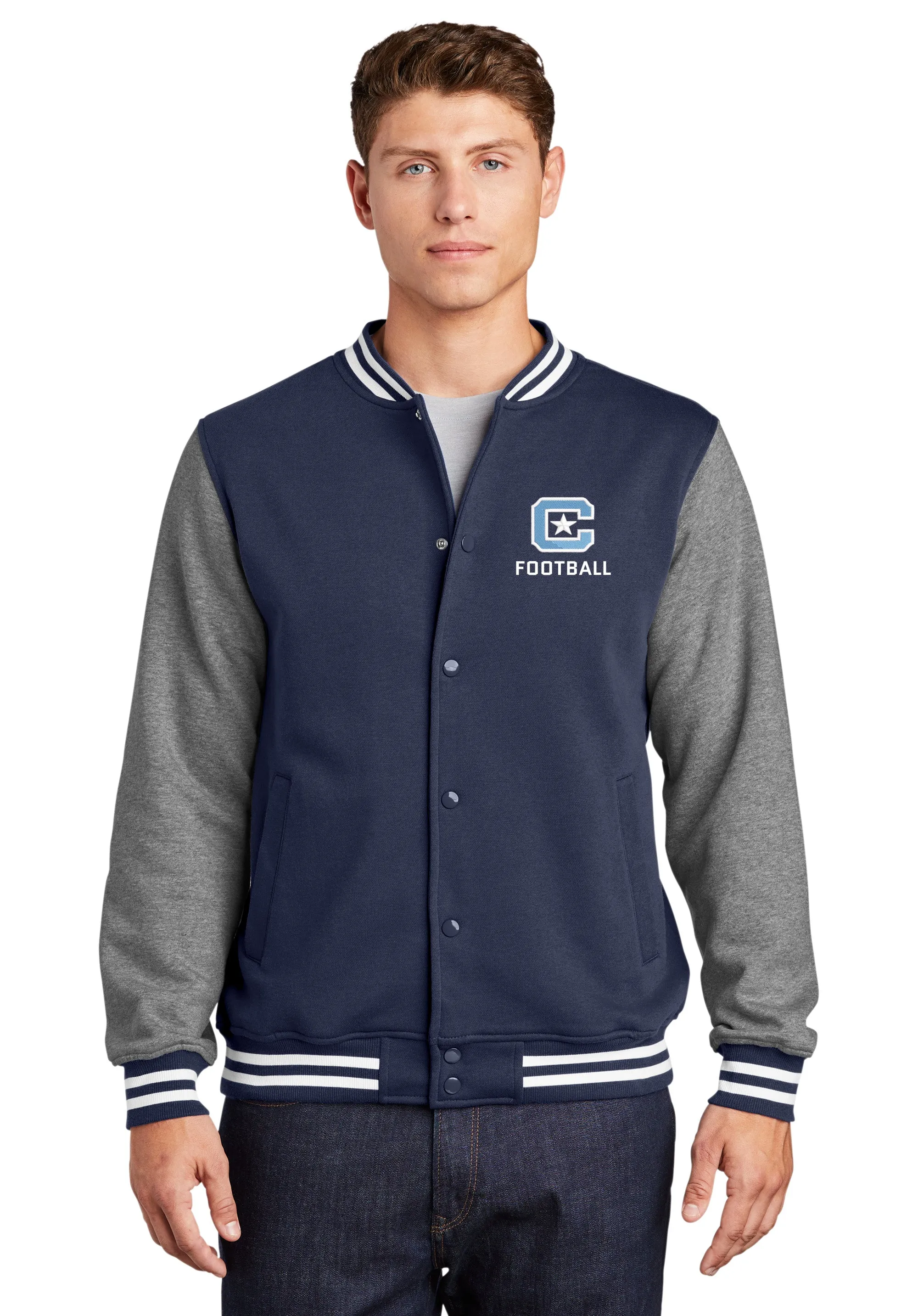 The Citadel C, Sports - Football, Fleece Letterman Jacket