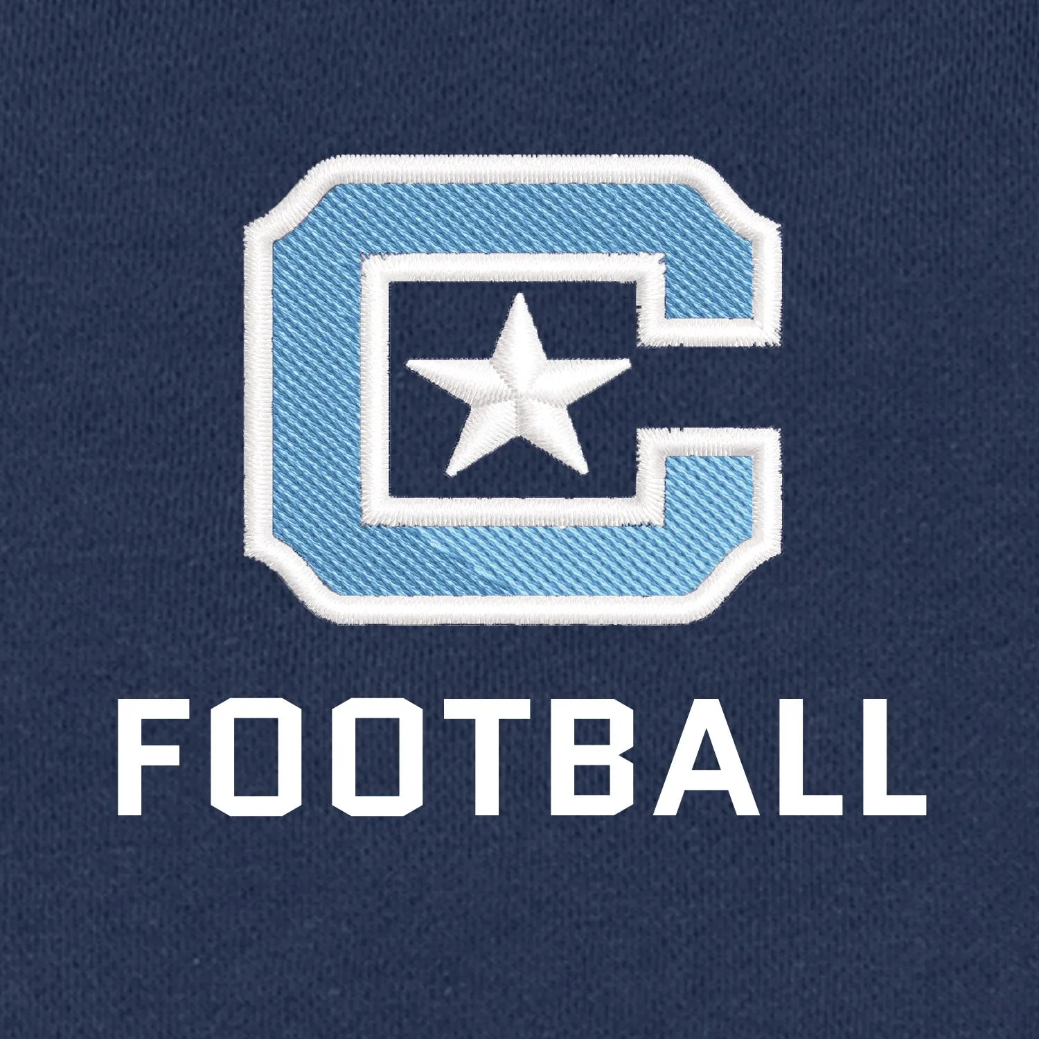 The Citadel C, Sports - Football, Fleece Letterman Jacket