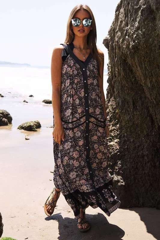 The Debbie Floral Maxi Dress - PLUS