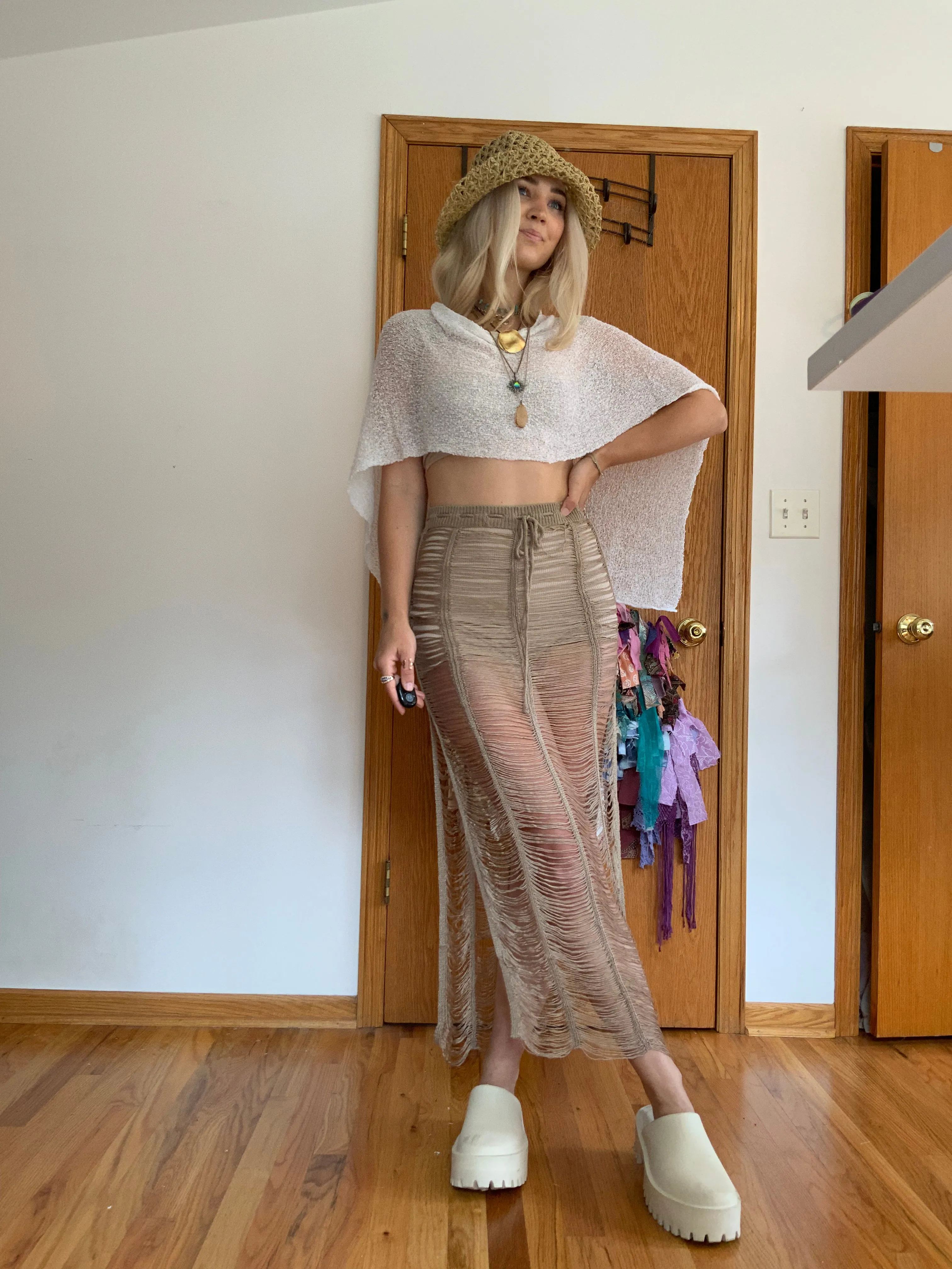 The Jaw Dropper Crochet Skirt