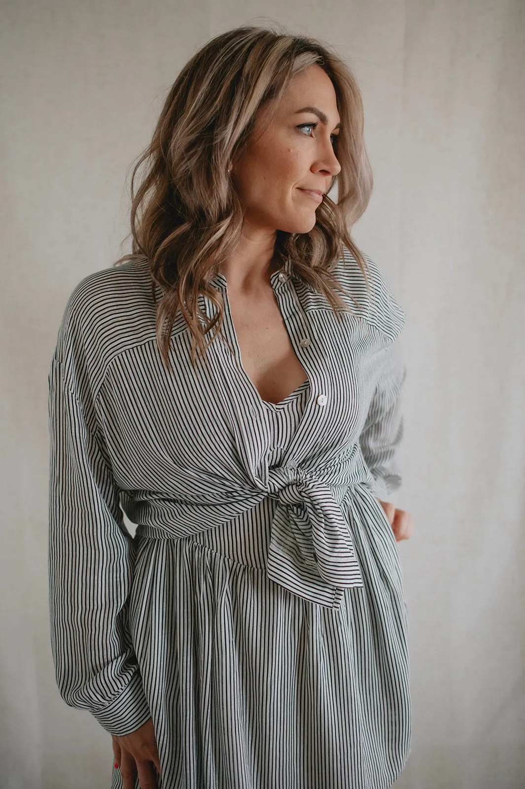 The Ossa Striped Top by Saltwater Luxe