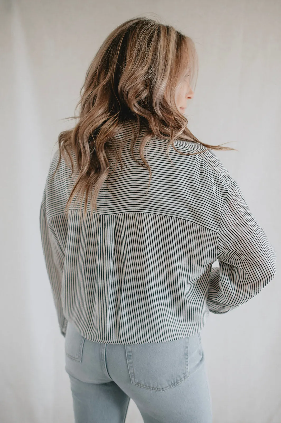 The Ossa Striped Top by Saltwater Luxe