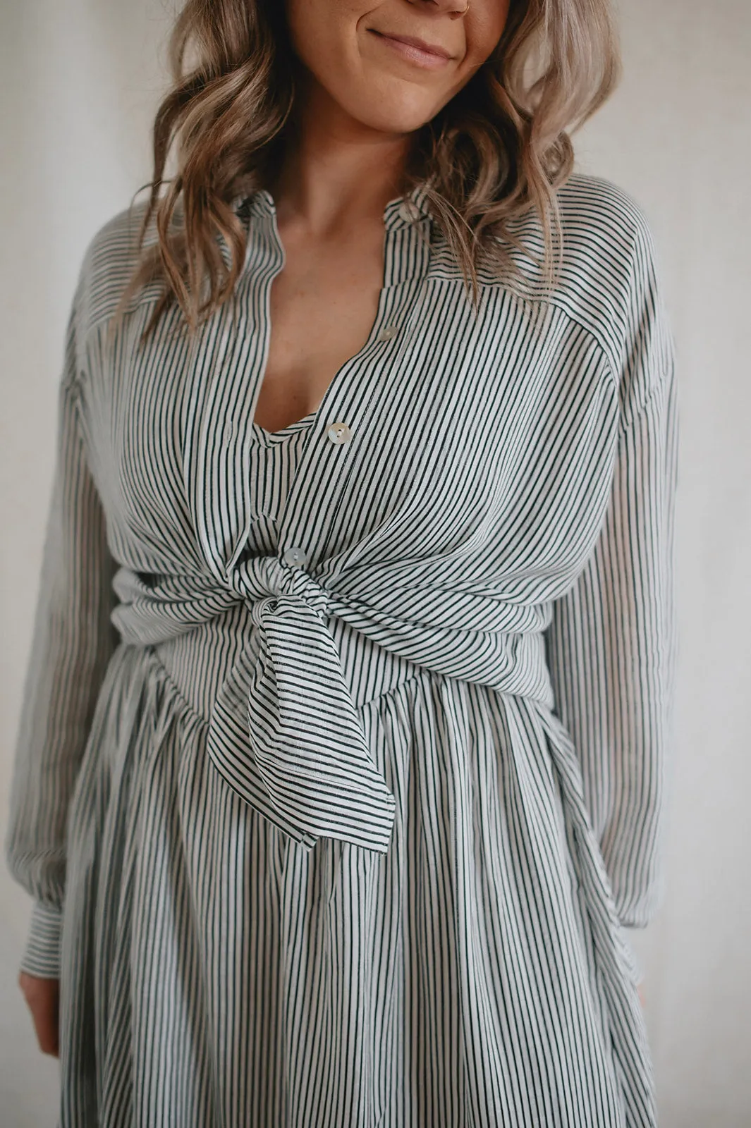 The Ossa Striped Top by Saltwater Luxe