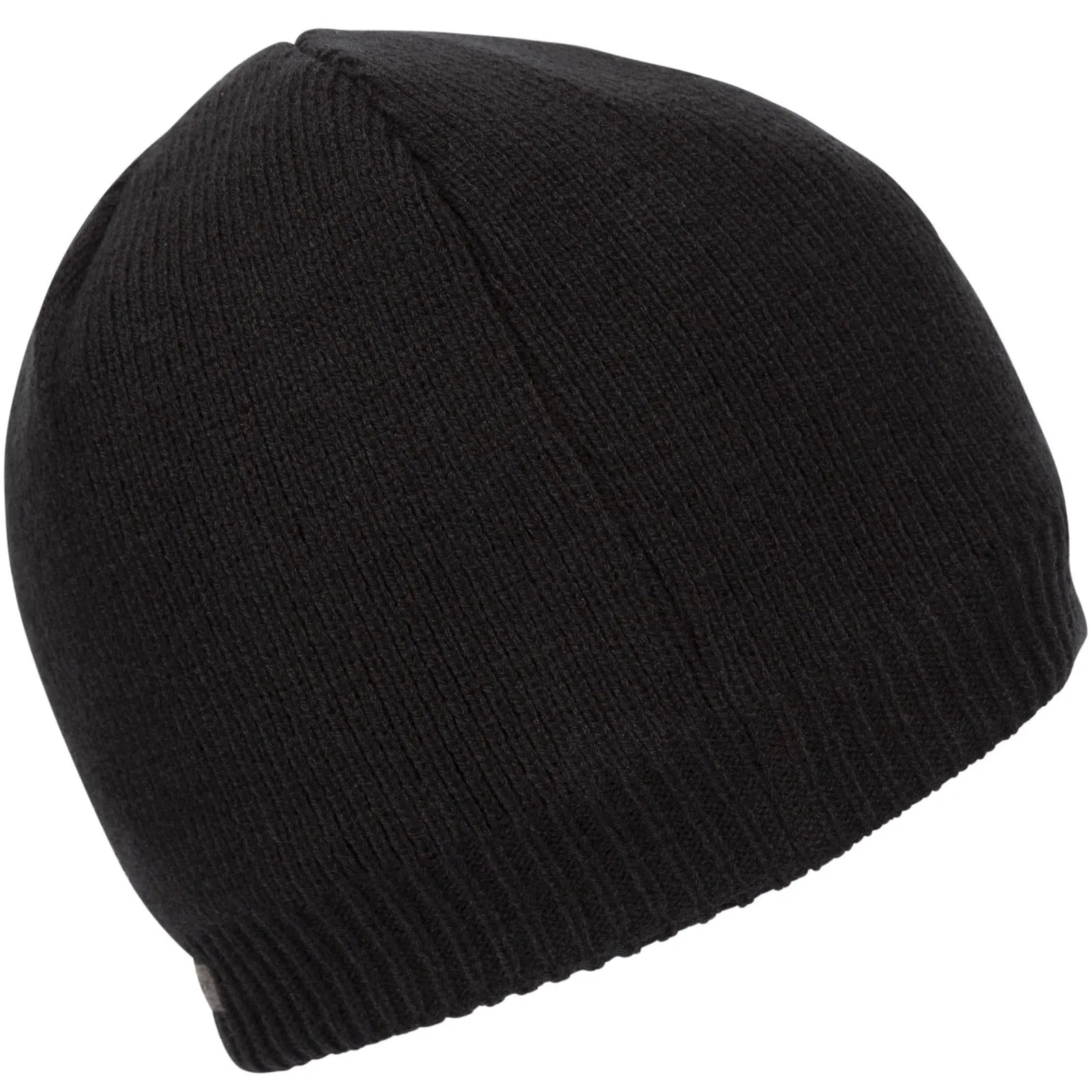 Trespass Unisex Mayfly Waterproof Fleece Lined Beanie Hat - Black