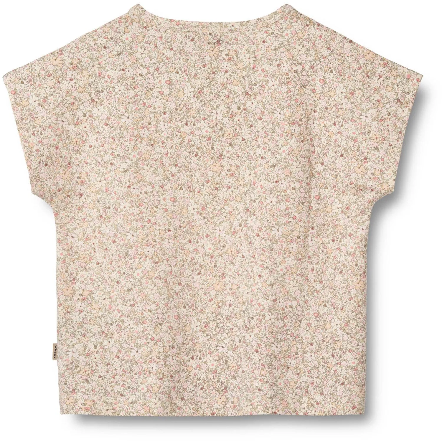 Wheat Cream Flower Meadow T-shirt Bette