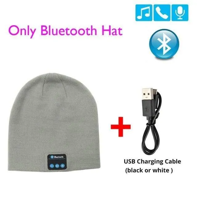 Winter Wireless Bluetooth Headphones Smart Hat