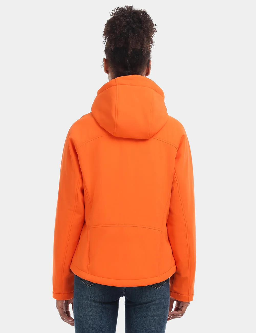 Women's Classic Heated Jacket - Blue/Orange (Apparel Only)