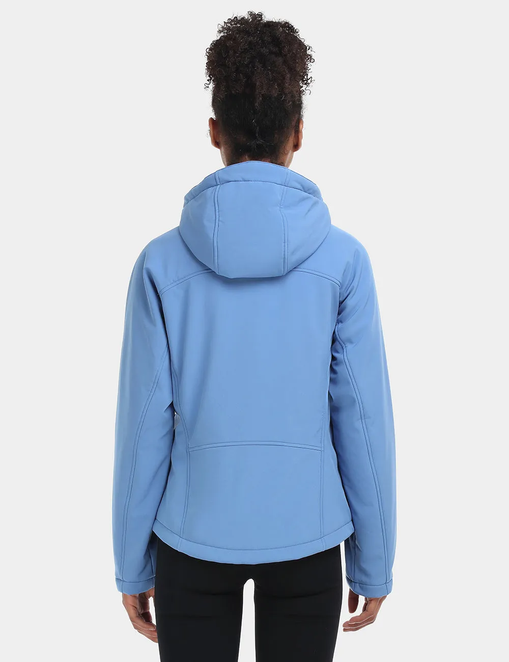 Women's Classic Heated Jacket - Blue/Orange (Apparel Only)