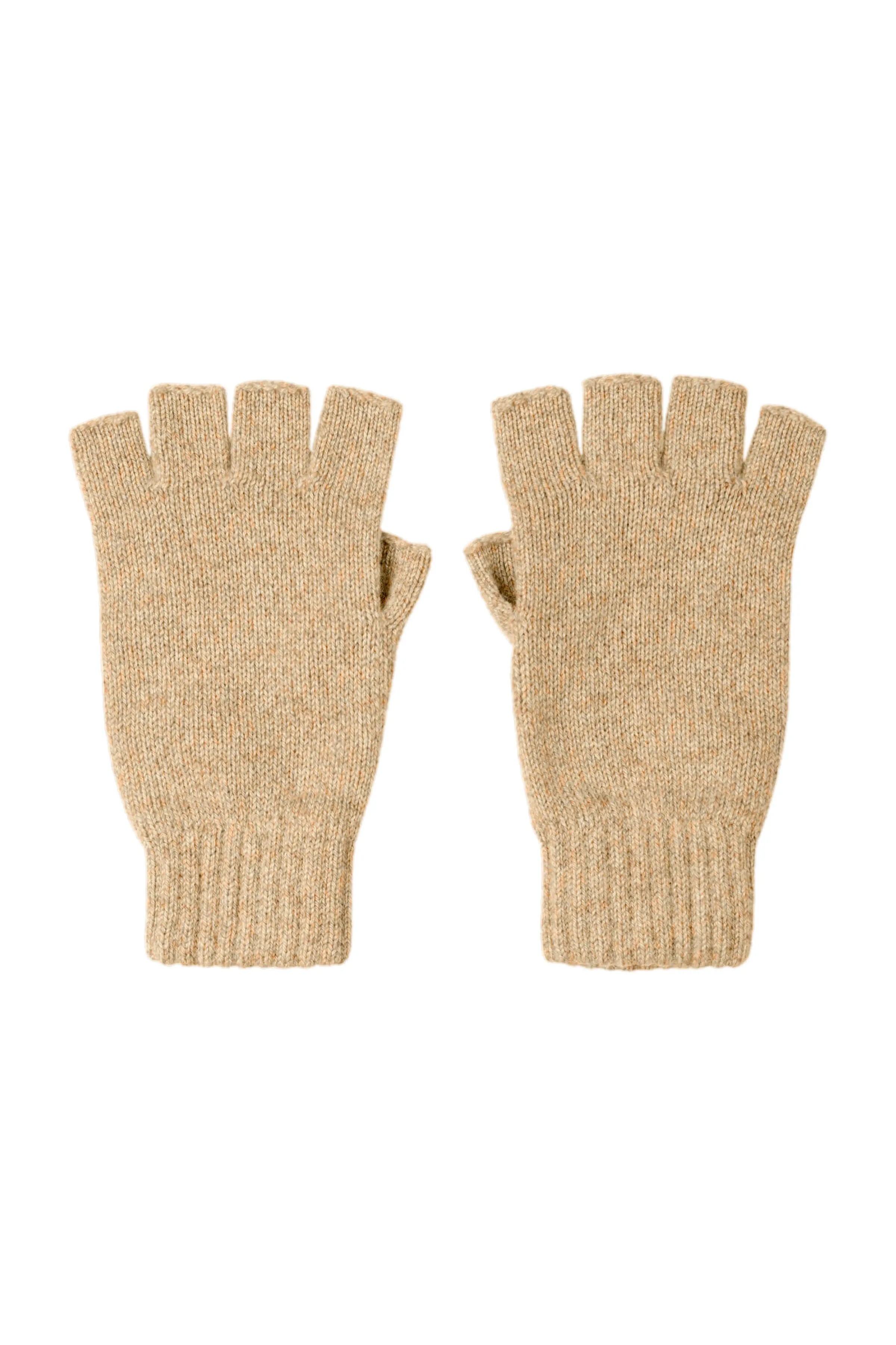 Women's Fingerless Cashmere Gloves