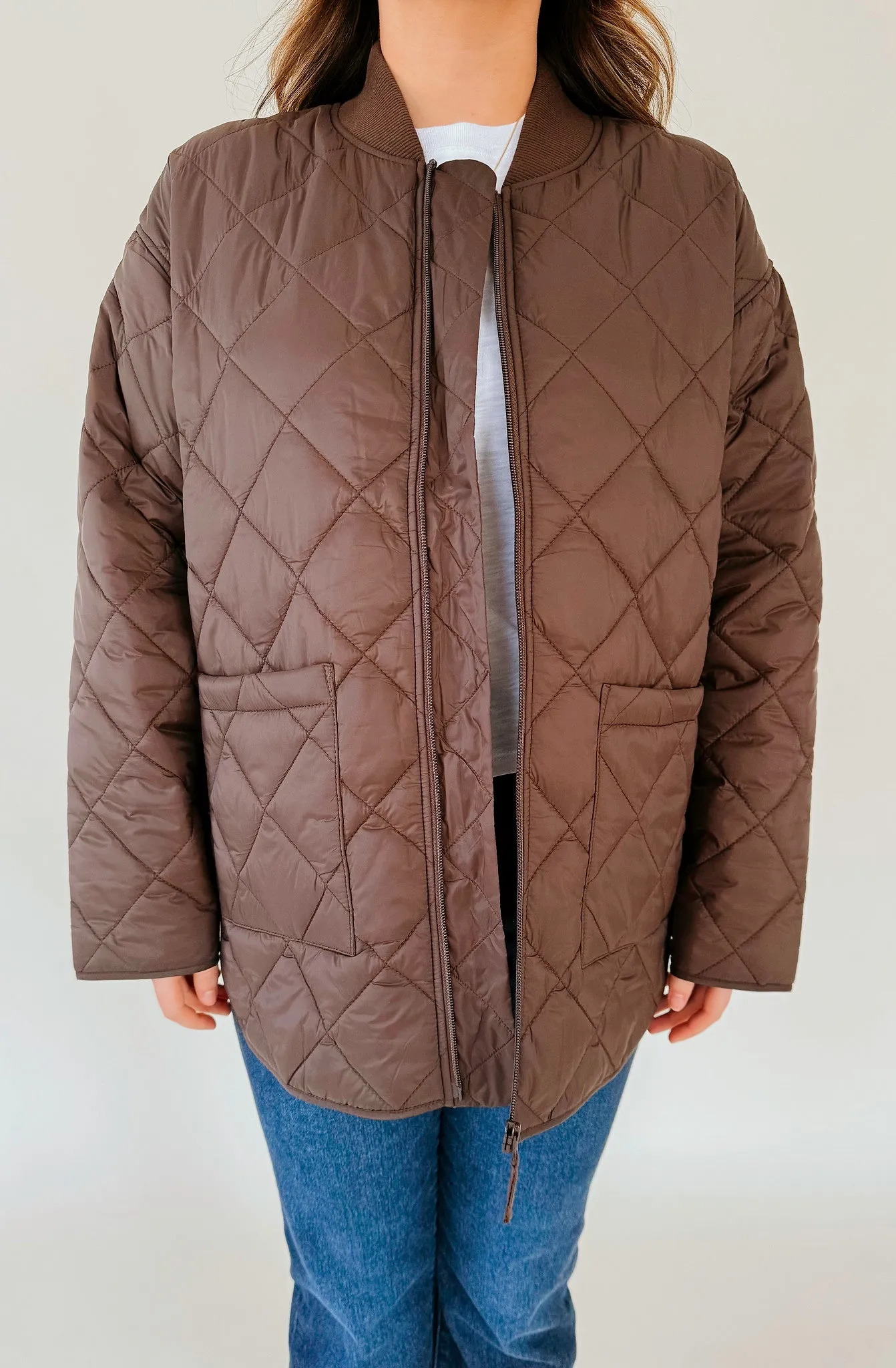 Z SUPPLY SUNRISE QUILTED BOMBER JACKET